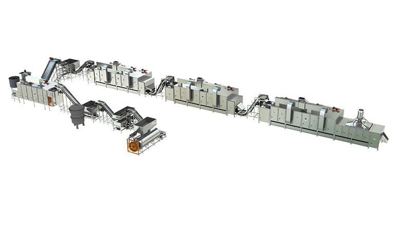 坚果生产线-连续化生产