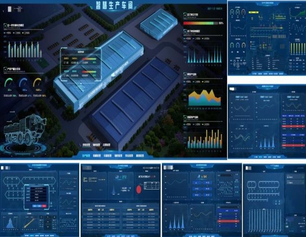 思瑞特数字化工厂管理驾驶舱